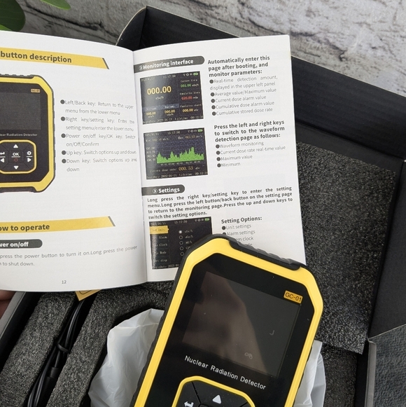 New Geiger Counter Radiation Detector - Picture 5 of 9